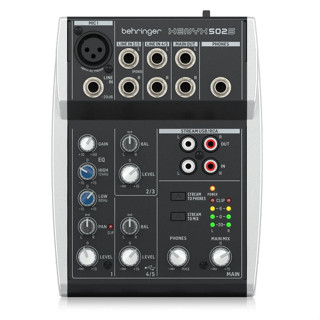 XENYX 502S *ของแท้ประกัน 1ปี* 5-Input USB Streaming Interface Mixer, มิกเซอร์ /ออดิโออินเตอร์เฟส