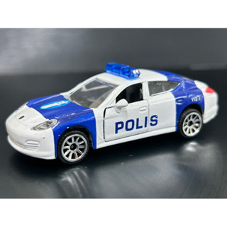 รถเหล็ก Majorette Porsche pananmera Polis (ดาบ)