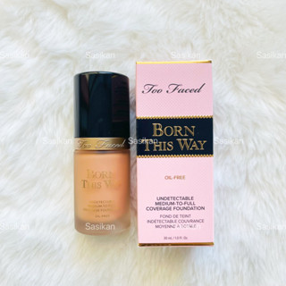 สี Nude /Too Faced Born This Way Foundation 30 ml. รองพื้น คุมมัน