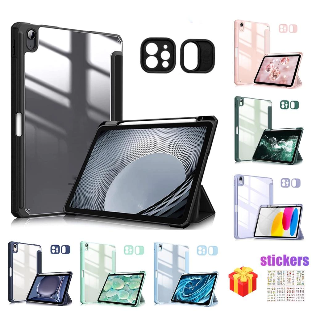 GOOJODOQ 🇹🇭 เคสไอแพด สำหรับ iPad Pro11 Air4 Air5 gen10 10.9 gen9 8 7 10.2 Case ฝาครอบอะคริลิคใส