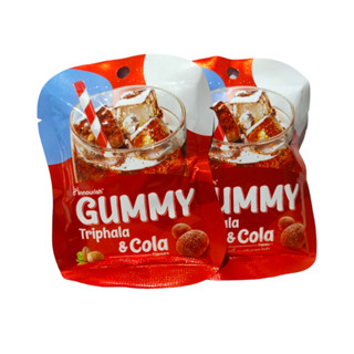 Gummy Triphaia &amp; Cola ตรีผล่า&amp;โคล่า ขนาด 30 กรัม9362 Exp.08/05/2024