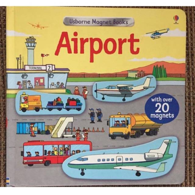 Usborne Magnet Books Airport