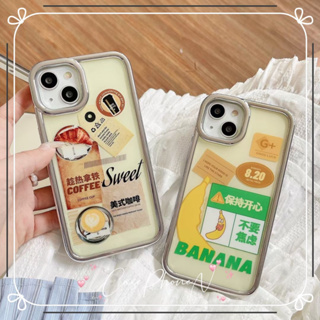 🔥สไตล์ใหม่🔥เคสไอโฟน iphone 11 14 Pro Max แฟชั่น ฉลาก บุคลิกภาพ ป้องกันการตก เคส iphone 12 13 Pro Case for iPhone