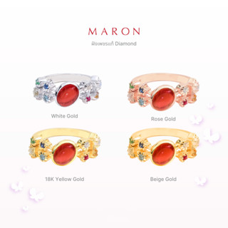 [Pre-Order 30วัน] MARON - Nine Lucky Stars Ring with Diamond แหวนดาวนพเก้า เสริมดวง เพชรแท้ เงินแท้925