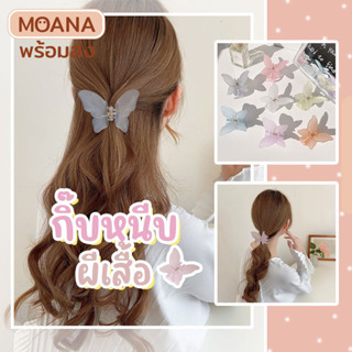 พร้อมส่ง : กิ๊บ กิ๊บติดผม หนีบผม ดังโง๊ะ เกล้าผม สไตล์เกาหลี ผีเสื้อ