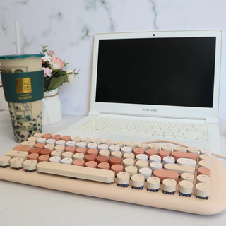 (แป้นพิมพ์สกรีนไทย ปรับแสงไฟได้ ) MOFii CANDY M MECHANICAL BLUE SWITCH (คีย์บอร์ดมีสายแบบMechanical บลูสวิตช์)