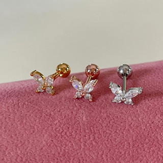 จิวหู butterfly piercing [stainless steel]