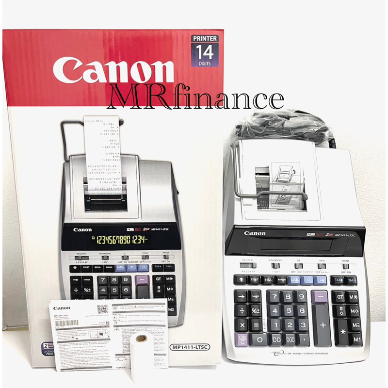 เครื่องคิดเลขพิมพ์กระดาษ Canon MP1411-LTSC 14หลัก ของใหม่ ของแท้