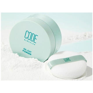 [สินค้าของแท้100% พร้อมส่ง] CODE GLOKOLOR  Oil Cut Powder 6g (แป้งฝุ่นCODE ตัวดังของ Olive young)