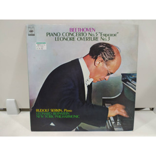 1LP Vinyl Records แผ่นเสียงไวนิล  PIANO CONCERTO NO.5 "EMPEROR"   (E12A24)