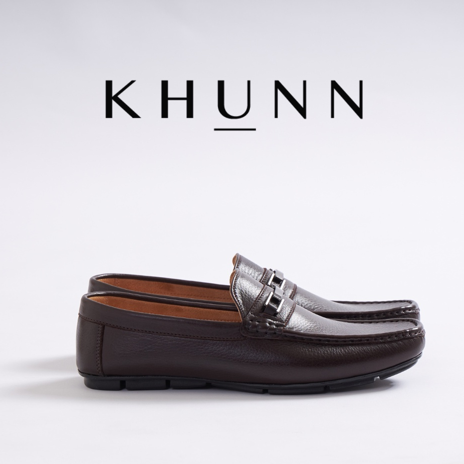 2450 บาท KHUNN (คุณณ์) รุ่น Tony สี Darkchoc (Pre-order) Men Shoes