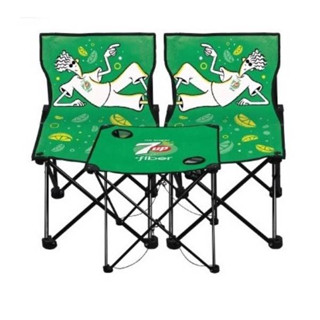 [GWP] ชุดโต๊ะ camping และเก้าอี้2ตัว 7up