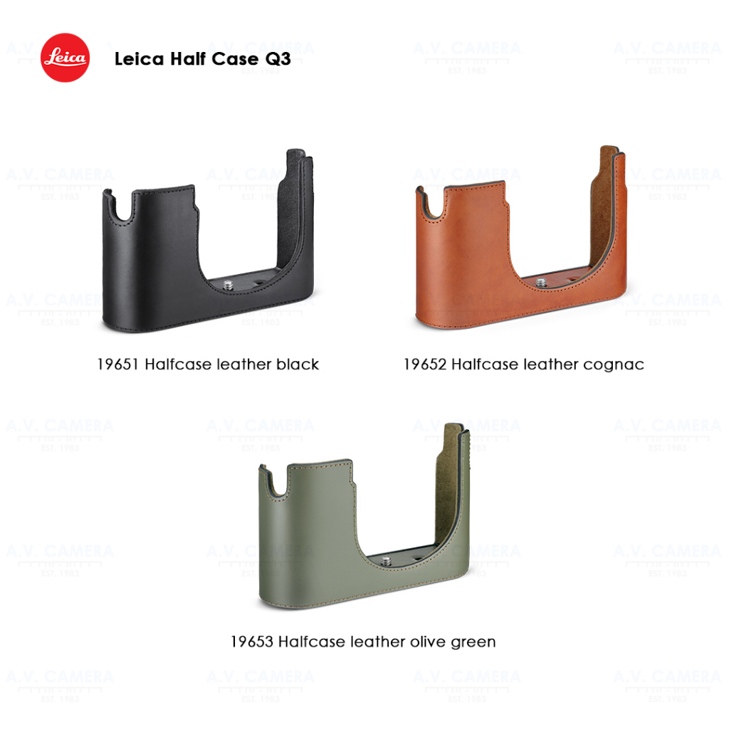 Leica Halfcase Q3, leather