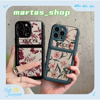 ❤️ส่งของขวัญ❤️ เคสไอโฟน 11 12 13 14 Pro Max ดอกไม้ ระดับสูง สไตล์คู่รัก เรียบง่าย แฟชั่น Case for iPhone สาวน่ารักหัวใจ