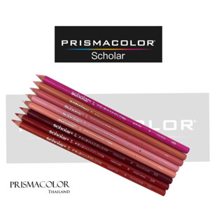 ดินสอสี Prismacolor Scholar จำหน่ายแยกแท่ง (กลุ่มสีแดง - สีครีม - สีชมพู)