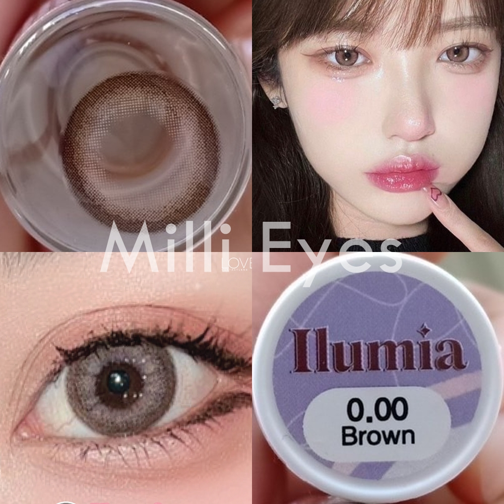 🔥12 รุ่นลิมิเตดจาก Lovely🔥Ilumia💫สวยละมุน ตาโต บิ๊กอาย💫 สีเทา สีน้ำตาล คอนแทคเลนส์ รับตรงจากแบรนด์✅ค