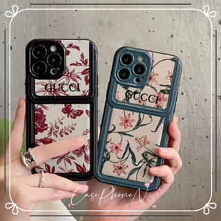 🔥สไตล์ใหม่🔥เคสไอโฟน iphone 11 14 Pro Max ins ไฮโซ สไตล์ย้อนยุค ป้องกันการตก ขอบเต็ม iphone 12 13 Pro Case for iPhone