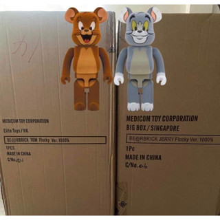 พร้อมส่ง🐻Set Be@Rbrick x Tom and Jerry Flocky 1000%[New]