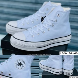 รองเท้า Converse Chuck Taylor All Star Lift Platform Hi White Women สินค้าใหม่ มือ1 ( ของแท้💯 )