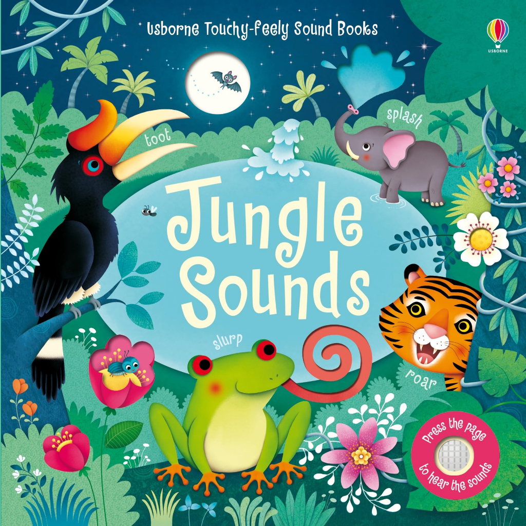Jungle Sounds - Usborne Touchy-Feely Sound Books Sam Taplin (author), Federica Lossa (artist) Board 