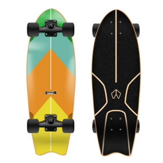 Aslie Thailandสเก็ตบอร์ดมืออาชีพ เซิร์ฟสเก็ต Surfskateแต่งบุช 85a+ยางรองทรัค surf skate 32นิ้ว เซิร์ฟสเก็ตบอร์ด สเก็ตบอร