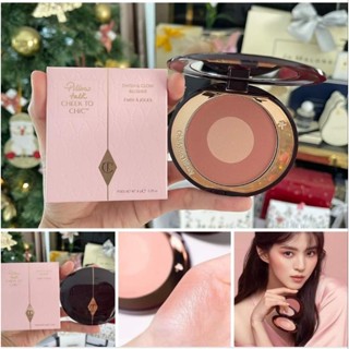 แท้ 💯%  CHARLOTTE TILBURY บลัชออน Cheek To Chic สี pillow talk