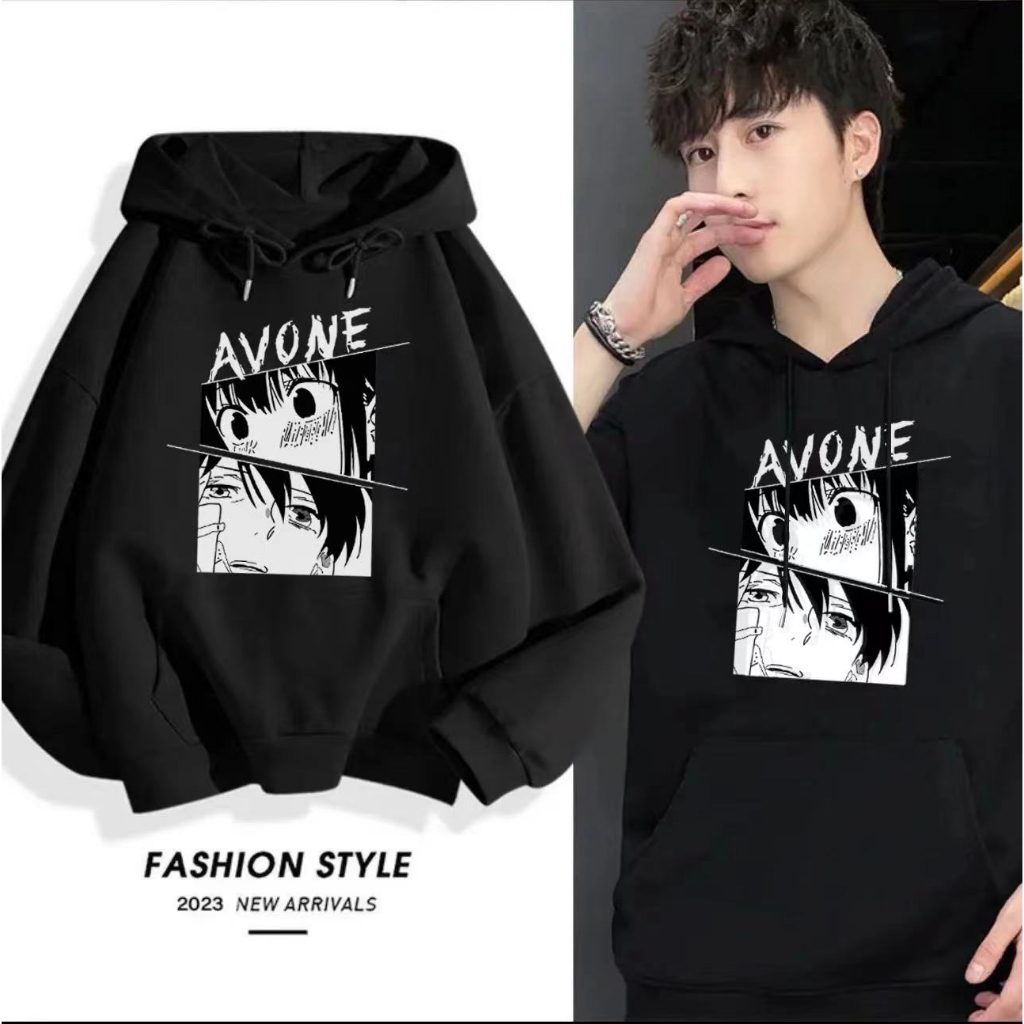 AVONE เสื้อฮู้ดแฟชั่น มีทั้งผู้ชายและผู้หญิง สินค้ามาใหม่สำหรับฤดูหนาว 0040