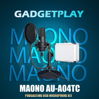 [กรุงเทพฯ ด่วน 1 ชั่วโมง] Maono AU-A04TC USB Podcasting microphone kit ประกันศูนย์ไทย