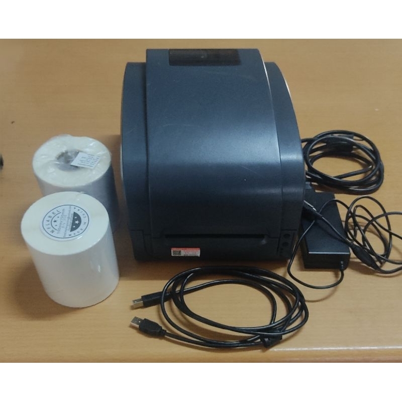เครื่องพิมพ์ความร้อนริบบ้อน Gprinter รุ่น GP-1134T พอร์ตเชื่อมต่อ USB (สินค้ามือสอง) ใช้งานได้ปรกติ