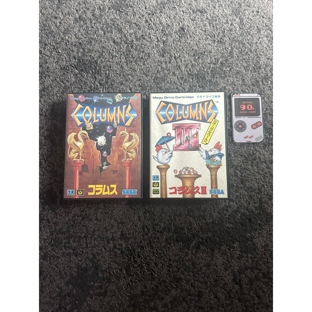 Sega Cartridge Megadrive 16 Bit Colonne  Boxed / Japan