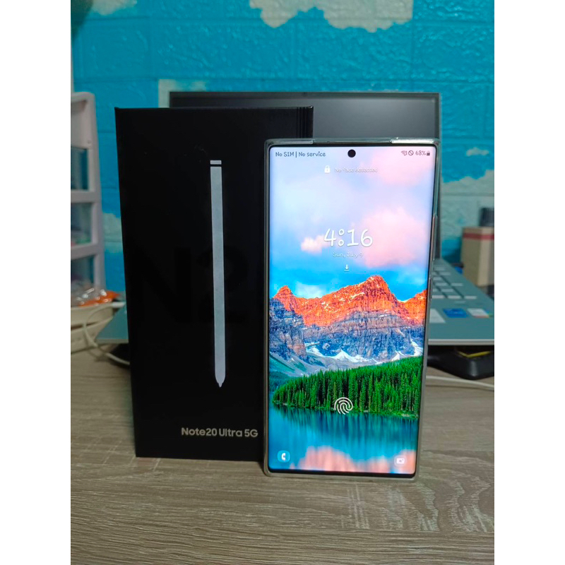 Samsung Note 20 Ultra 5G Snap865 เครื่องนอก 8/128GB พิมพ์ไทย อ่านไทยได้ ได้ปกติ อายุ 1 วัน สวยไร้รอย