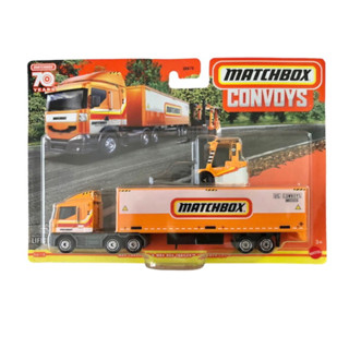 Matchbox Convoys Power Lift + MBX Cabover &amp; MBX Box Trailer