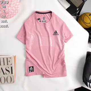 เสื้อคอกลมผู้ญิง Adidas เสื้อกีฬาเ สื้อออกกำลังกายใส่สบายเนื้อผ้าดี