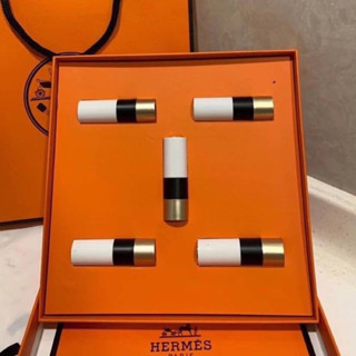 Hermes Rouge Satin Hermes Lipstick ขนาดทดลอง（ขนาด 1.5g*5pcs) มีกล่องพร้อมถุงแบรนด์