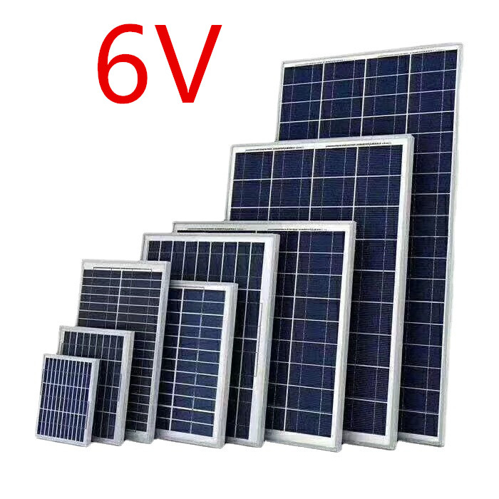 79 บาท แผงโซลาร์เซลล์ monocrystalline solar cell 6V 3W/6W/8W/12W/15W/20W/30W กันน้ำ Home & Living