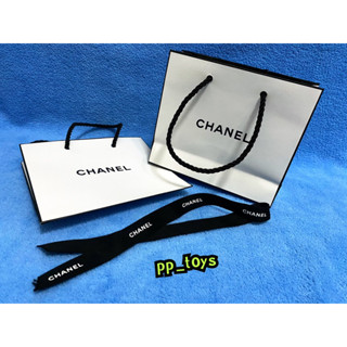 ถุงกระดาษชาแนล CHANEL / ริบบิ้น CHANEL ของแท้