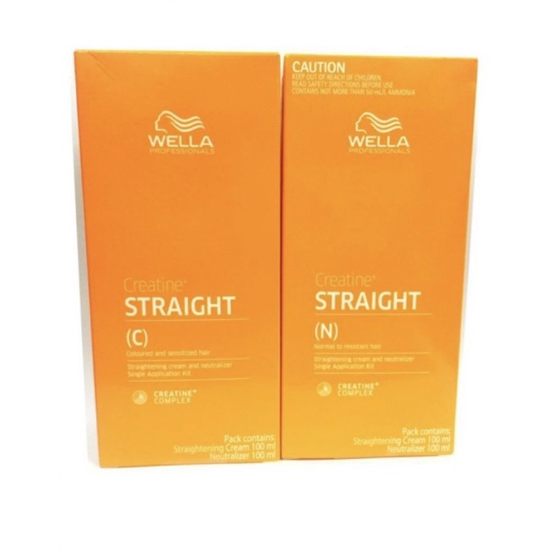 💯WELLA 💯เวลล่า น้ำยายืดผม   โฉมใหม่ มี 2 สูตร N สำหรับผมแข็งแรง สูตร C สำหรับผมเสีย อ่อนแอ ปริมาณ 10