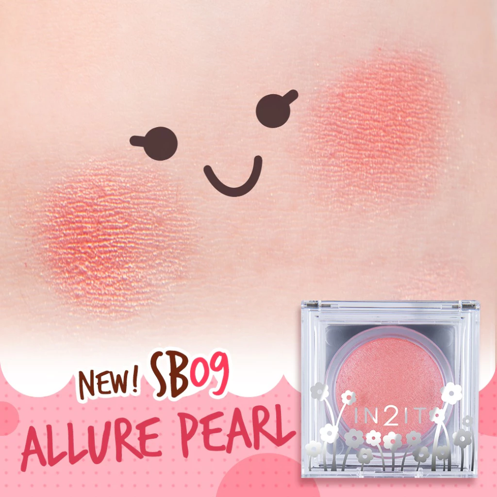 IN2IT Sheer Shimmer Blush บลัชออนประกายชิมเมอร์ - SB thumbnail 8