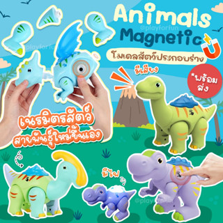 โมเดลสัตว์แม่เหล็กประกอบร่าง - Animals Magnetic