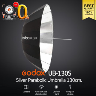 Godox Umbrella UB-130S ร่มสะท้อน เงิน-ดำ 130 cm. / 51 inch White-Black Parabolic Umbrella