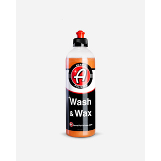 Adams Wash &amp; Wax (16 oz/473 ml) แชมพูสำหรับล้างและเคลือบแว๊กซ์ ในขวดเดียวกัน