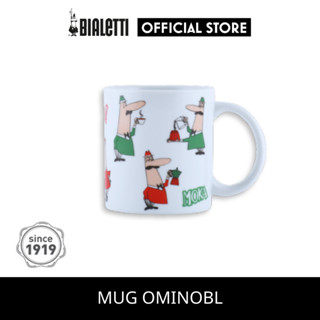 Bialetti แก้วเซรามิก Tricolor Omino Mug รุ่น ทรีคัลเลอร์ โอมิโน [BL-DCMOKI0032]