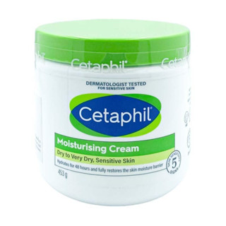 Cetaphil Moisturizing Cream 453g. เซตาฟิล มอยซ์เจอไรซิ่ง ครีม สำหรับผิวบอบบาง