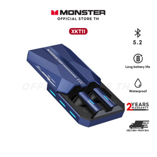 Monster XKT11 หูฟังบลูทูธไร้สาย คุณภาพเสียง HIFI กันน้ํา สําหรับเล่นกีฬา บลูทูธ 5.2