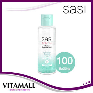 SASI Acne Sol Micellar Cleansing Water เช็ดเครื่องสำอาง 100ml