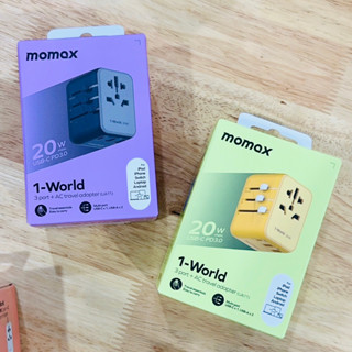 Momax 1-World 20W 3-Port+AC Travel Adapter UA11