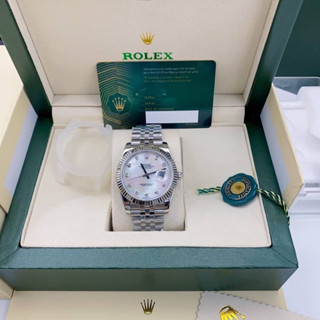 นาฬิกาข้อมือ Rolex Datejust CC clean (พร้อมกล่องใส travel case)