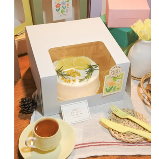 กล่องเค้ก 2 ปอนด์ สีขาว(100ใบ/แพ็ค) ราคาส่ง มันใจถูกชัวร์ ผล…