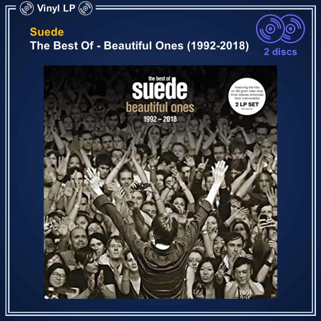 [แผ่นเสียง Vinyl LP] Suede - The Best Of - Beautiful Ones (1992-2018) [ใหม่และซีล SS]