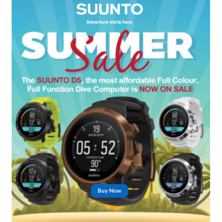 Dive Computer D5 SUUNTO พร้อมส่ง ทุกสีทุกรุ่น